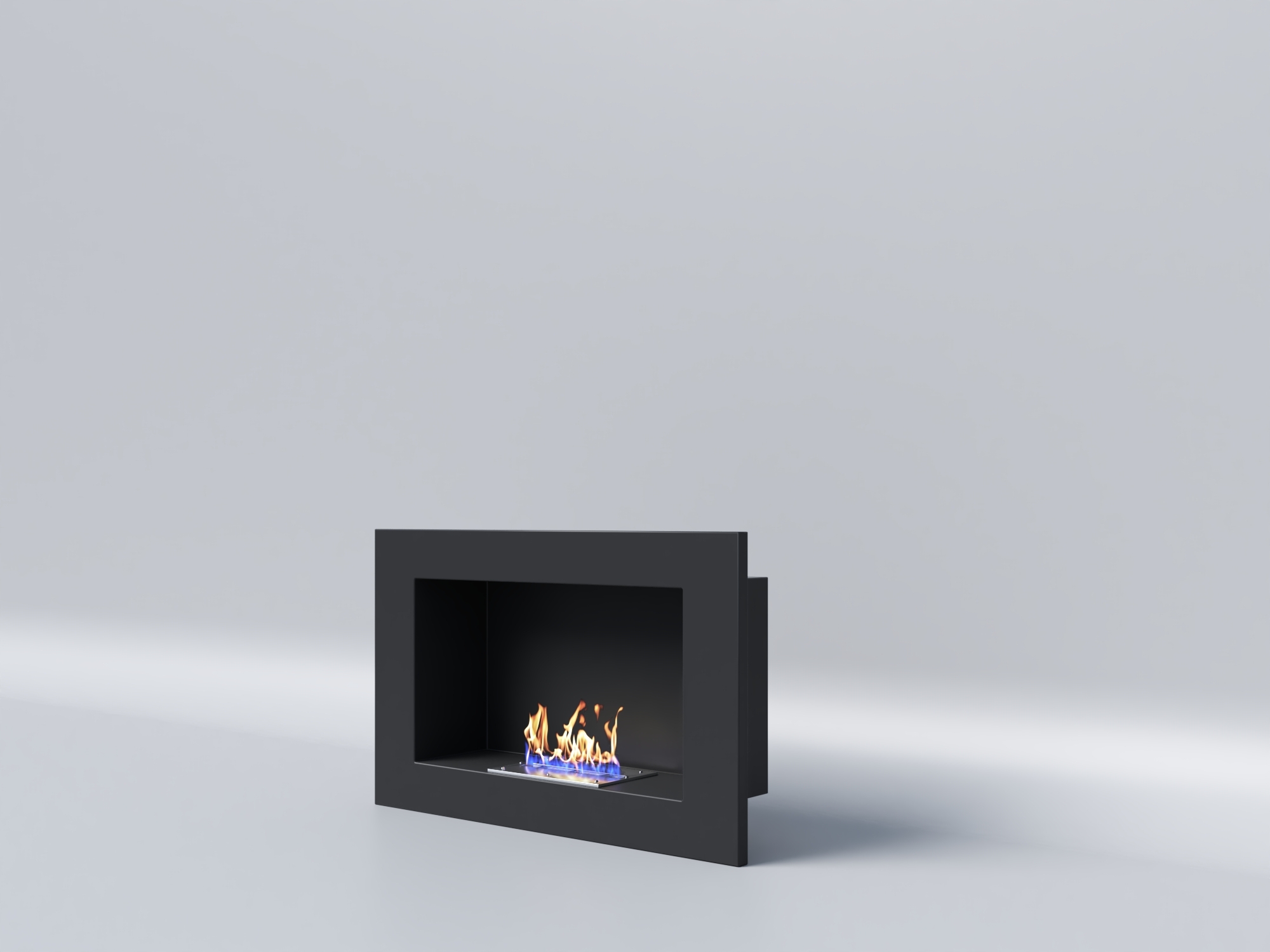 Биокамин "Русский огонь" Лайт 980V встраиваемый с защитным и декоративным стеклом по цене 31 200 руб.