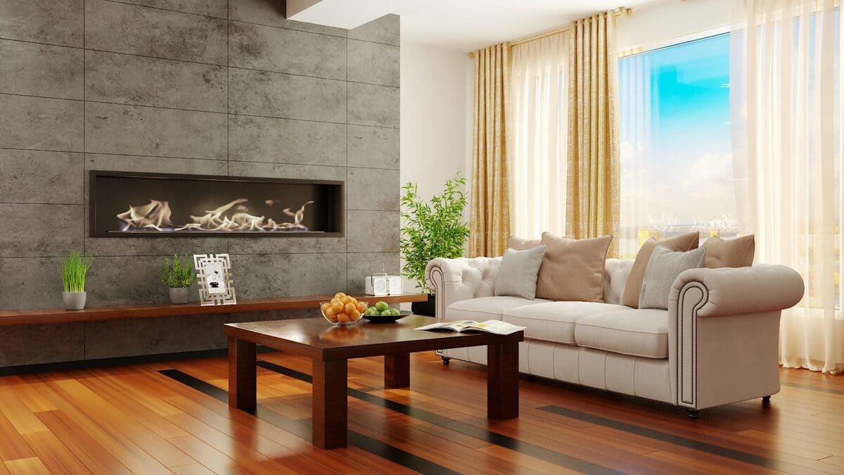 Биокамин "Русский огонь" Гефест 1660 встраиваемый с защитным и декоративным стеклом по цене 61 500 руб.