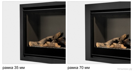 Газовый камин BellFires Unica 55