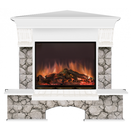 Бостон Карелия угловой (белый)+Arte 23