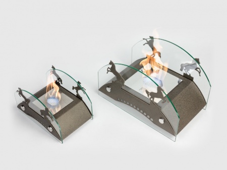 Настольный биокамин Lux Fire "Графский мост" S Бронза по цене 14 641 руб.