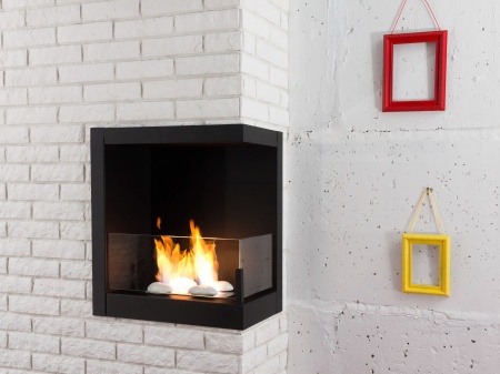 Встроенный биокамин Lux Fire Угловой 555 М (правый угол) по цене 49 390 руб.