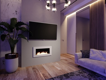 Биокамин "Русский огонь" Блонд 800V встраиваемый по цене 21 400 руб.