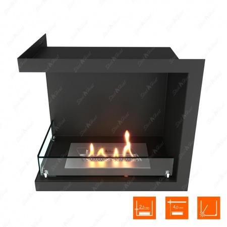 Биокамин SteelHeat CORNER L 500 Биокамин SteelHeat CORNER L 500 по цене 25 500 руб.