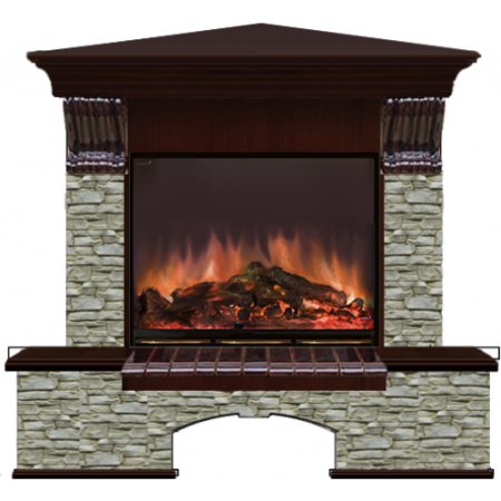 Бостон Грот однотонный угловой (дуб)+Arte 23