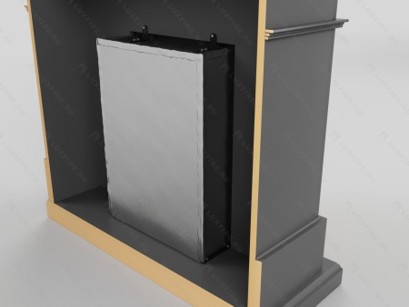 Биокамин Lux Fire с порталом Орел 24, графит по цене 105 907 руб.