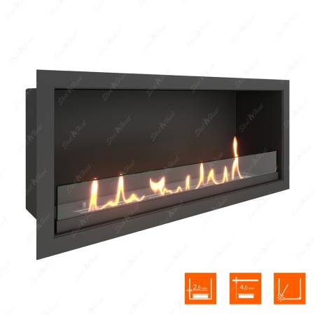 Биокамин SteelHeat LEADER 700 XL стекло по цене 34 464 руб.