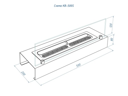 Каминная вставка Lux Fire 500 S по цене 22 264 руб.