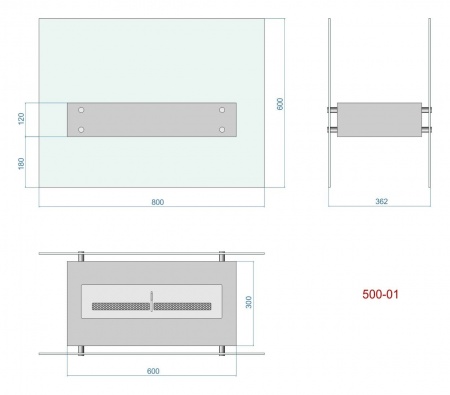 Напольный биокамин Lux Fire "Консул 1" 800 Напольный биокамин Lux Fire "Консул 1" 800 по цене 53 790 руб.