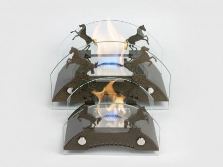 Настольный биокамин Lux Fire "Графский мост" S Бронза по цене 14 641 руб.