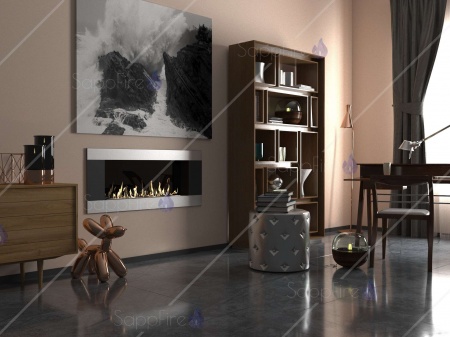 Биокамин Mercury Horizontal 1200 SappFire по цене 40 480 руб.