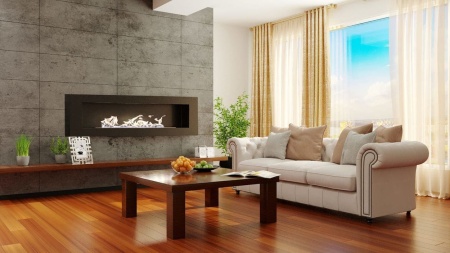 Биокамин "Русский огонь" Лофт 2100N настенный по цене 88 000 руб.